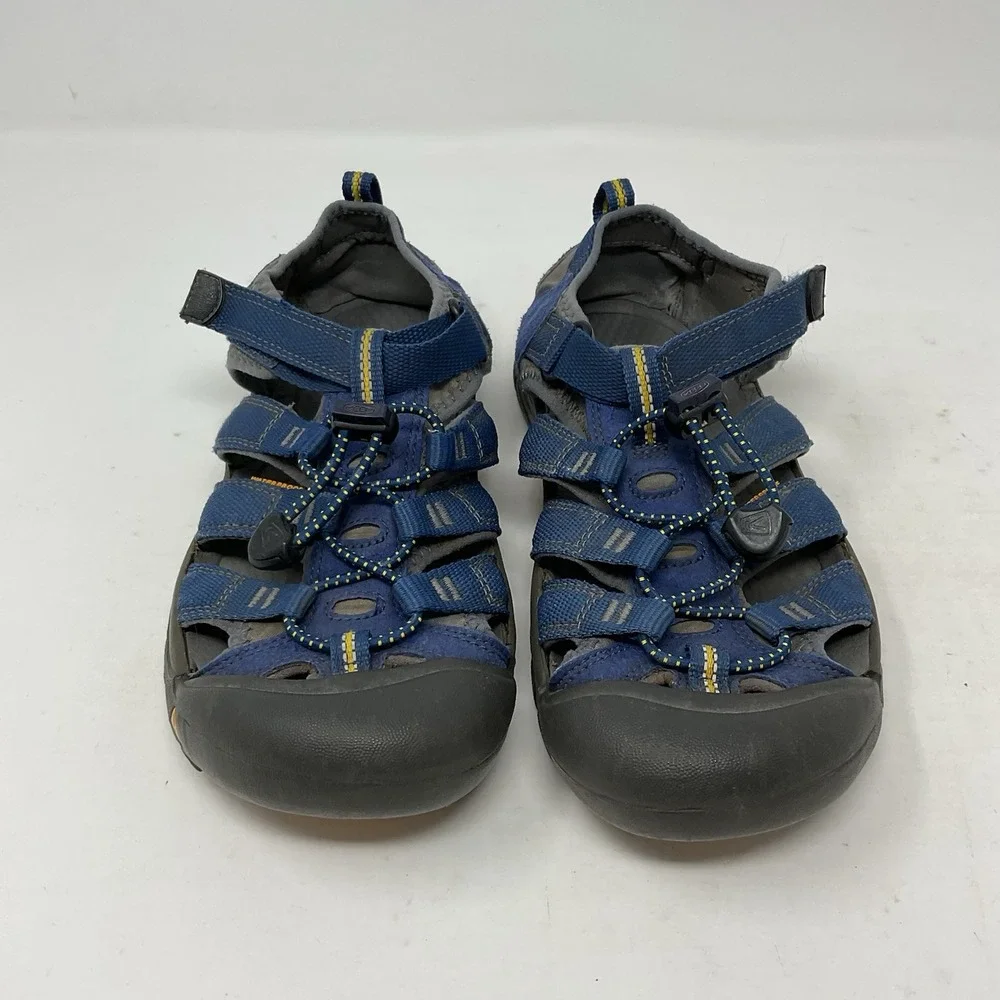 Keen Newport H2 Sandals Shoes Youth Big Kid 5 Blue Hiking Water Outdoors